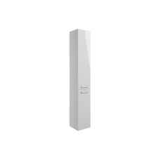 Pilton 350mm Floor Standing 2 Door Tall Unit Grey Gloss